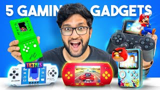 5 GAMING GADGETS BOUGHT ONLINE FOR FUN [upl. by Weeks66]