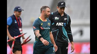 Australia Win Shortened Match  SHORT HIGHLIGHTS  BLACKCAPS v Australia  T20I 3 Eden Park [upl. by Sairacaz]