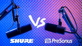 Shure SM7B vs Presonus PD70 cu Triton FetHead  Atelier AudioVideo [upl. by Yhtomit]