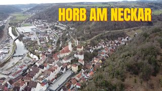 Schwarzwald  Horb am Neckar Drone camera footage  Germany [upl. by Marielle155]