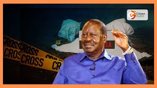 Raila Odinga visits Kware quarry of death calls for probe of bizare killings [upl. by Heng]