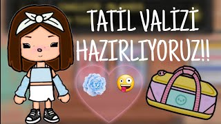 Tatil Valizi Hazırlama Vlogpart1TOCA NİGHT💫 [upl. by Philana643]