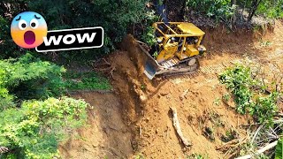 The Perfect Caterpillar D6R XL Dozer Opening Forest Road To Access peoples Plantations [upl. by Donella]