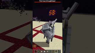 Minecraft Farseer vs Ferrous Wroughtnaut [upl. by Lilith]