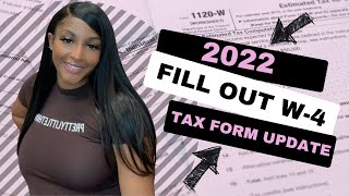 How to Fill Out a W4 Tax Form  2023 Updates [upl. by Ahsekan]