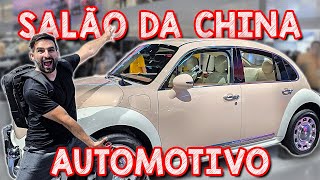 SALÃO DO AUTOMÓVEL NA CHINA  NOVO PASSAT NOVO FUSION NOVO FUSCA E MUITO MAIS [upl. by Merrill]