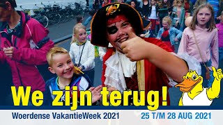 VakantieWeek 2021  1 Opening en Lampionnenoptocht  Woerdense VakantieWeek [upl. by Tenner75]