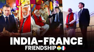 Jaipurs gracious welcome for PM Modi amp President Macron of France [upl. by Treble772]