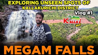 Megam Falls  Exploring spots of Kallakurichi District Vlog 1  மேகம் நீர்வீழ்ச்சி Kallai 360 [upl. by Baskett]