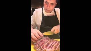 steak steakhouse food meat foodie tomahawksteak ribeye shortfeed 100ksubscribers [upl. by Baskett]