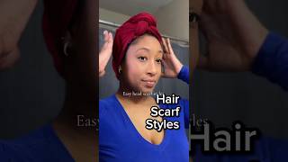 3 Stunning Head Scarf Styles in 1 Minute [upl. by Jake55]