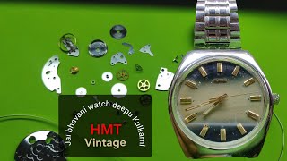 HMT WATCH SERVICING vintage [upl. by Akinek513]