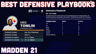 Top 5 Best Defensive Playbooks In Madden 21 That Will Give You An Advantage [upl. by Anyale212]