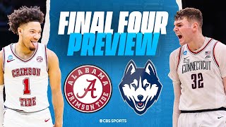 2024 NCAA Tournament FINAL FOUR Alabama vs UConn FULL PREVIEW I March Madness I CBS Sports [upl. by Suilenroc162]