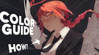 HOW I COLOR MY DRAWINGS  DIGITAL ART HACKS [upl. by Aven95]