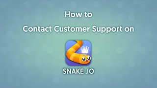 Snakeio Android Tutorial  How to Contact Customer Support [upl. by Neirad]