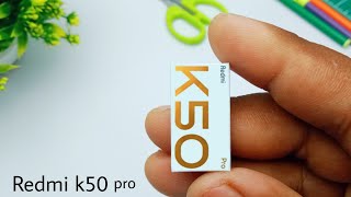 Redmi k50 pro miniphone unboxing part 15 [upl. by Bari]