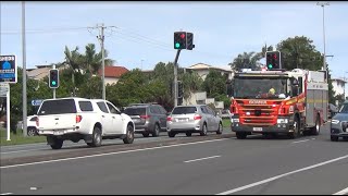 482A Caloundra  Responding to house fire [upl. by Sinnek445]