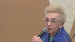 RealLife Schindlers List survivor shares her Holocaust experience [upl. by Ardnahc]