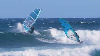 Raw Windsurfing Footage Graham Ezzy at Hookipa March 29 2024 [upl. by Dlabihcra]