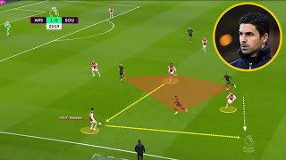 Arsenal Best Buildup and Passing Moves  Artetaball 2022 [upl. by Anifesoj]