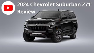 2024 Chevy Suburban  Review [upl. by Schroder]