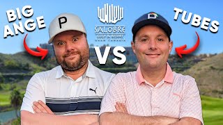 One Of Us Loses it… BADLY  🤦🏼‍♂️😂  Tubes v Ange  Salobre Golf 🏌️‍♂️💥 [upl. by Suiremed]