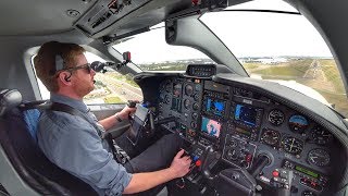 The Tampa Transition Single Pilot IFR Flight in Busy Airspace [upl. by Asirrak]