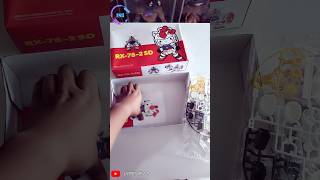 Hello Kitty SD Gundam gunpla gundam hellokitty [upl. by Tamberg]