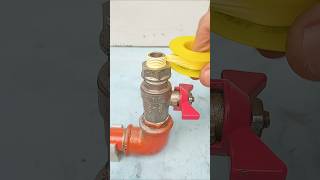 Only Pro Plumbers Know This Trick How to Install Flexible Hoses Correctly shorts plumbing skills [upl. by Adal492]