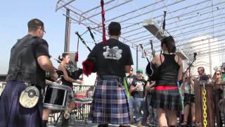 Dark Isle Pipe BandScottish Rejects 3162013 Hangar 24 Redlands CA [upl. by Attenrev366]