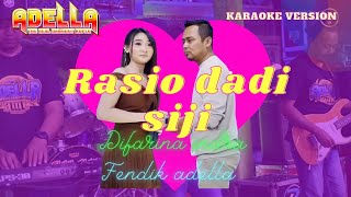 Raiso dadi siji karaoke  difarina indra ft fendik [upl. by Jed]