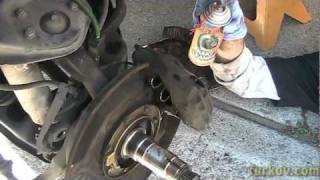 DIY 1994 4runner Front Brake Job incl new Rotors amp Wheel Bearings Part 3 of 5 [upl. by Patrich485]