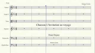 Chanson Linvitation au voyage H Duparc [upl. by Suirauqed]