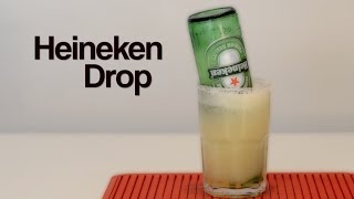 Como fazer receita de Drink Heineken Drop dicas de drinks  Drink com Heineken [upl. by Knowles]