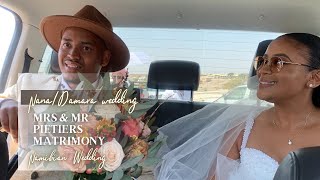 MrsampMr Pieters MatrimonyNamaDamara wedding Namibian WeddingUisNamibian CultureTradition Part 6 [upl. by Lucchesi]