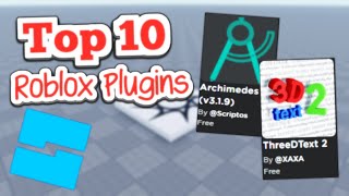 The Top 10 Plugins for Roblox Studio [upl. by Assenav195]