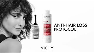 AntiHair Loss Protocol  DERCOS  Vichy Laboratoires [upl. by Urbai]