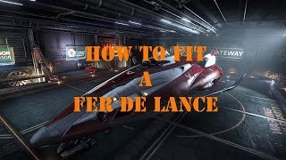 Elite Dangerous How To Fit A Fer De Lance [upl. by Nosneb]