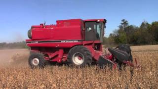 Case International 1660 AxialFlow Combine [upl. by Akemad]