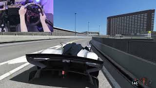 Aston Martin Valkyrie Speedster Assetto Corsa  Simucube 2 Pro Gameplay [upl. by Gurtner]