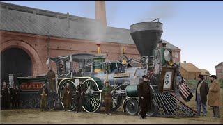 President Lincolns Funeral Train [upl. by Ennaxor]