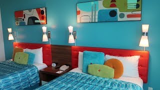 Universal Orlando Cabana Bay Resort Tour  Hotel Grounds Family Suite amp Volcano Bay View Room Tours [upl. by Leihcim195]