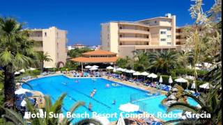 Hotel Sun Beach Resort Complex Rodos Grecia [upl. by Ahsenek]