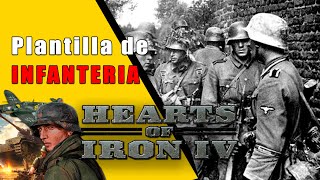 Mejor Diseño de Plantilla para Infanteria en Hearts of Iron 4 [upl. by Aiouqes]