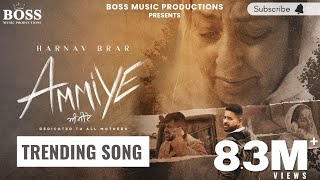 HARNAV BRAR  AMMIYE  New Punjabi Song 2022  Latest Punjabi Songs 2022  Boss Music Productions [upl. by Lindo]