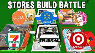 MEGA Stores BuildOff CHALLENGE [upl. by Fia]