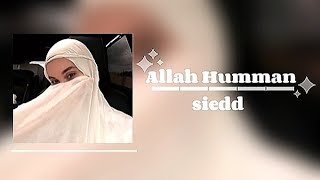 Sied  AllahHumma vocals only  Speedup [upl. by Assilana576]