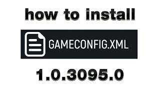 How to install gameconfig for GTA 5 1030950 version  Where to find and download GAMECONFIG 3095 [upl. by Burne925]