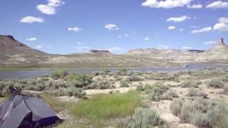 Firehole Canyon in Flaming Gorge National Recreation Area [upl. by Trinette]